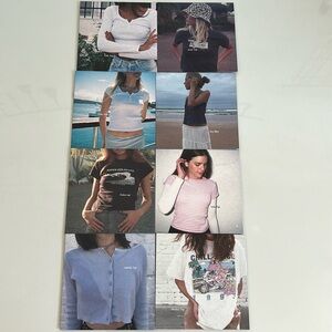 brandy melville cards 🤍